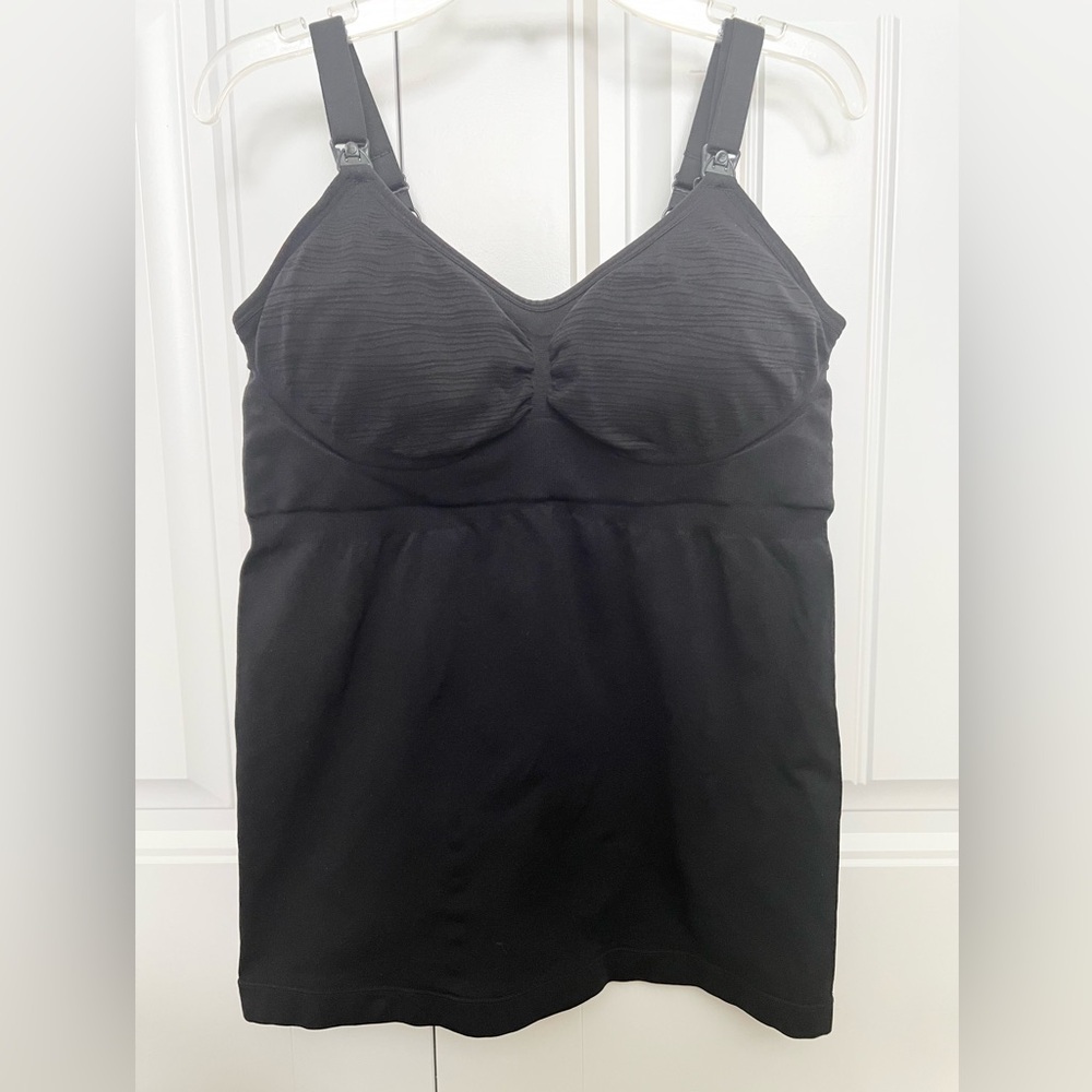 Kindred Bravely Sublime Hands-Free Pumping & Nursing Tank - Black - M Busty